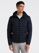 Hybrid Lightweight Puffer Jacket
– Perry Ellis